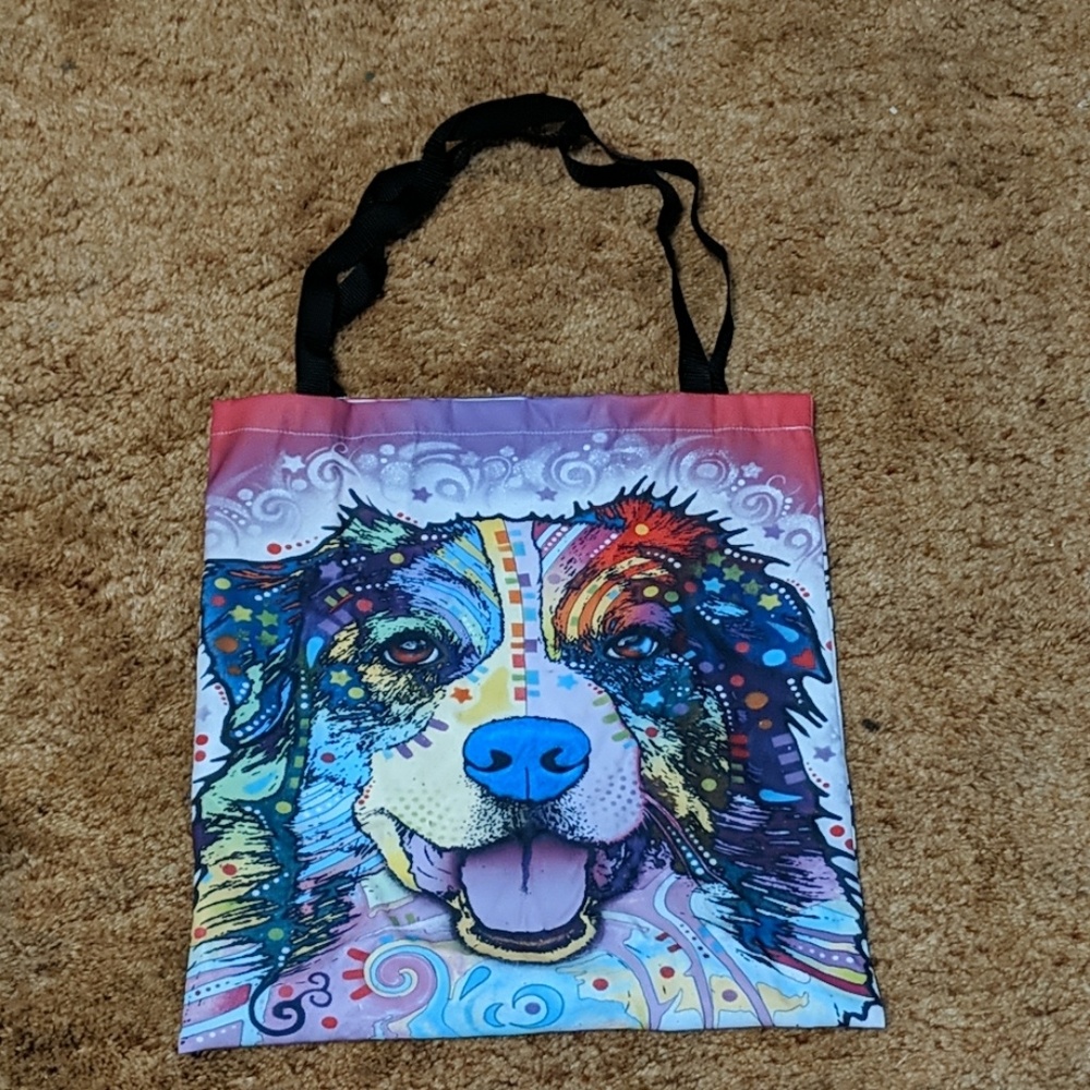 Dog bag multicolored 18x18 in